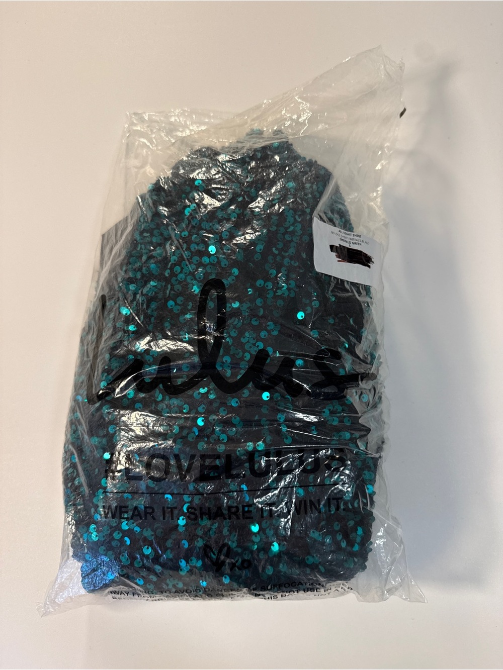 Lulus Emerald Green Sequin Mermaid Maxi Dress with slit Women's Small - Picture 8 of 12